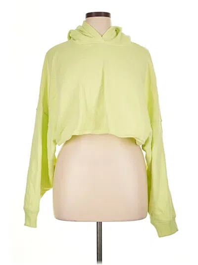 Pre-owned Express Sweatshirt In Green