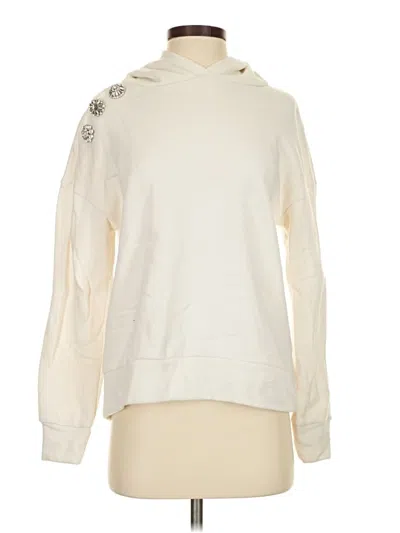 Pre-owned Express Sweatshirt In Ivory
