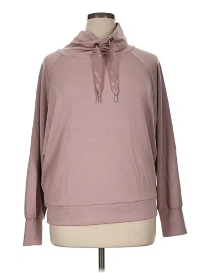 Pre-owned Express Sweatshirt In Pink