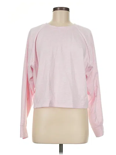 Pre-owned Express Sweatshirt In Pink