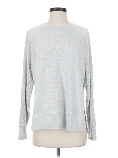 Pre-owned Express Sweatshirt In Silver