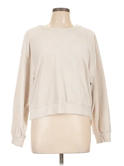 Pre-owned Express Sweatshirt In Tan