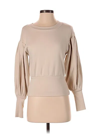 Pre-owned Express Sweatshirt In Tan