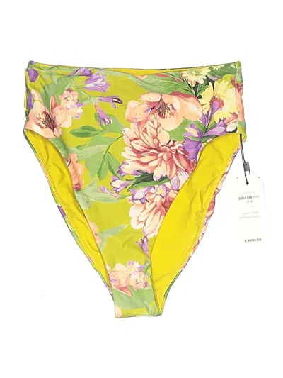 Express Swimsuit Bottoms In Yellow
