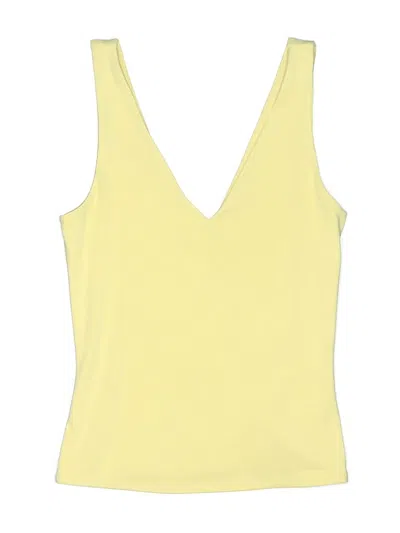 Pre-owned Express Swimsuit Top Yellow Swimwear