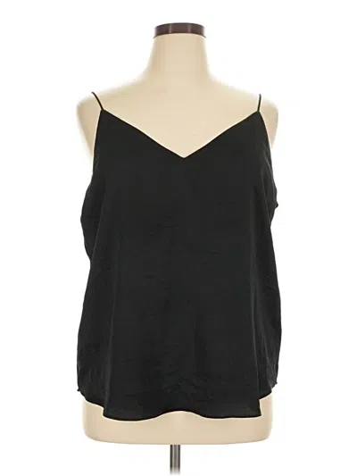 Pre-owned Express Tank Top Black Cold Shoulder Neckline Tops