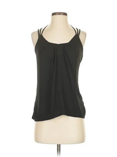 Pre-owned Express Tank Top Black Halter Neckline Tops