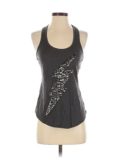 Pre-owned Express Tank Top Black Halter Neckline Tops