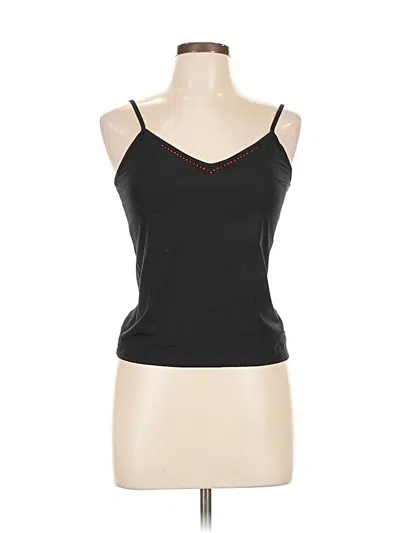Pre-owned Express Tank Top Black Halter Neckline Tops
