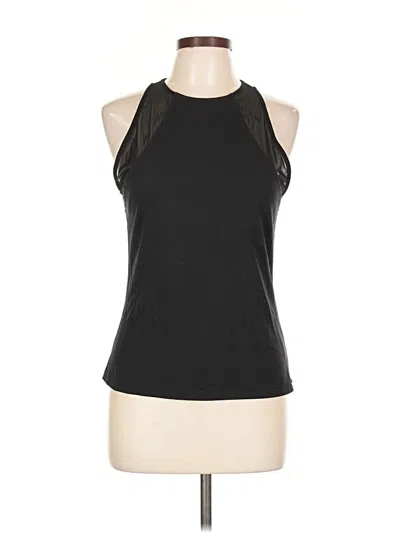 Pre-owned Express Tank Top Black Halter Neckline Tops