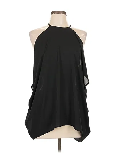 Pre-owned Express Tank Top Black Halter Neckline Tops