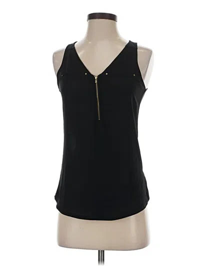 Pre-owned Express Tank Top Black Halter Neckline Tops