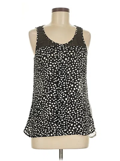 Pre-owned Express Tank Top Black Halter Neckline Tops