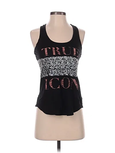 Pre-owned Express Tank Top Black Halter Neckline Tops