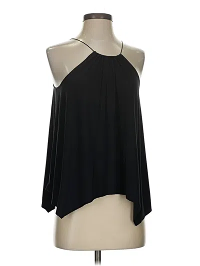 Pre-owned Express Tank Top Black Halter Neckline Tops