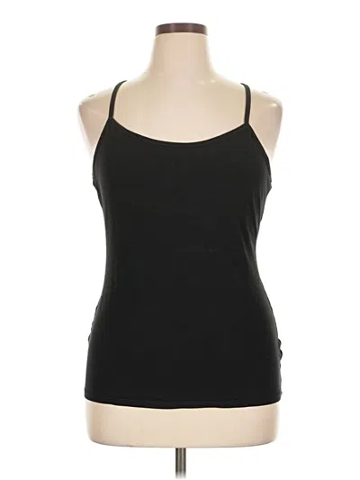 Pre-owned Express Tank Top Black Halter Neckline Tops