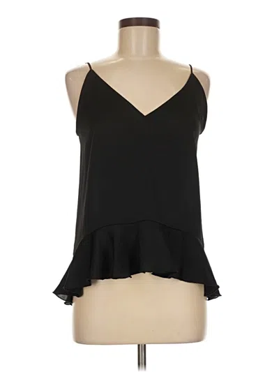 Pre-owned Express Tank Top Black Halter Neckline Tops
