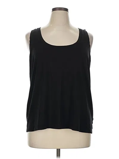Pre-owned Express Tank Top Black Halter Neckline Tops