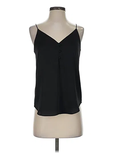 Pre-owned Express Tank Top Black Halter Neckline Tops
