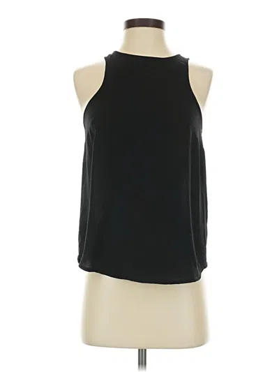 Pre-owned Express Tank Top Black Halter Neckline Tops