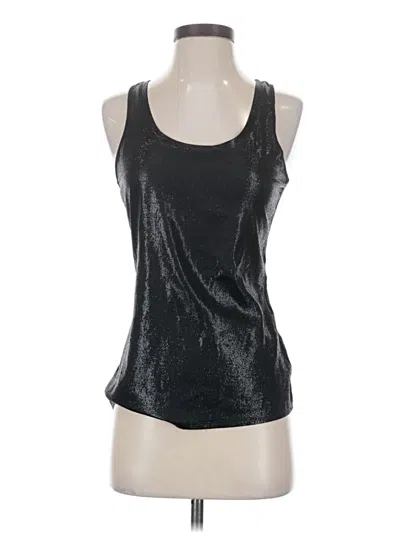 Pre-owned Express Tank Top Black Halter Neckline Tops