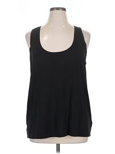 Pre-owned Express Tank Top Black Halter Neckline Tops