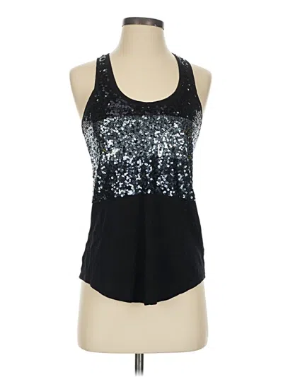Pre-owned Express Tank Top Black Halter Neckline Tops