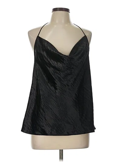 Pre-owned Express Tank Top Black Halter Neckline Tops