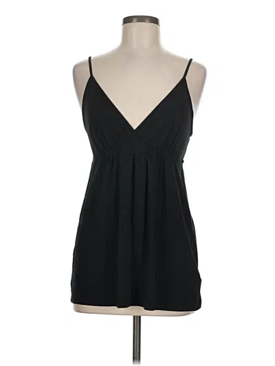 Pre-owned Express Tank Top Black Halter Neckline Tops