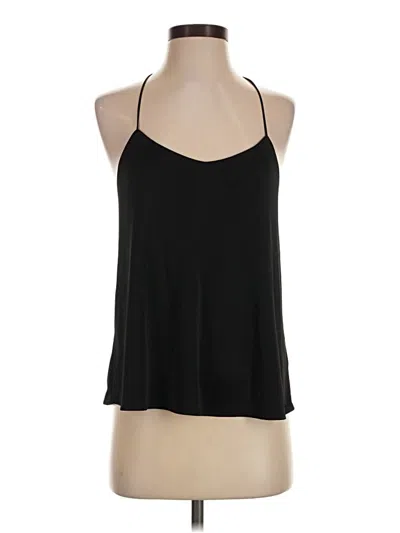 Pre-owned Express Tank Top Black Halter Neckline Tops