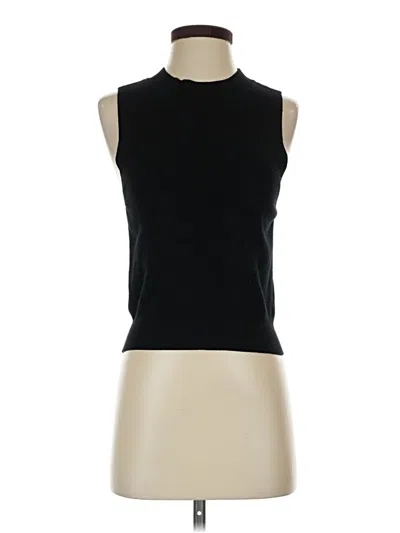 Pre-owned Express Tank Top Black Halter Neckline Tops