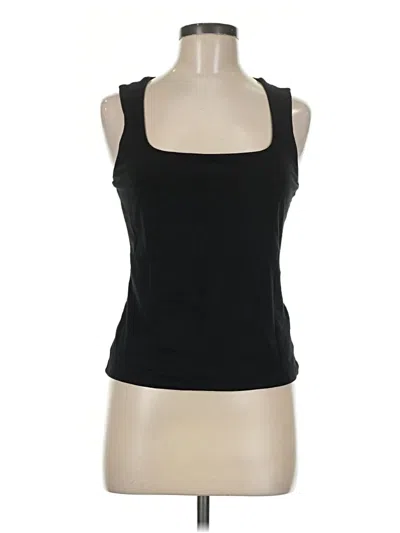 Pre-owned Express Tank Top Black Halter Neckline Tops