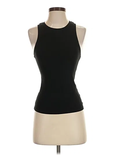 Express Tank Top Black Halter Neckline Tops