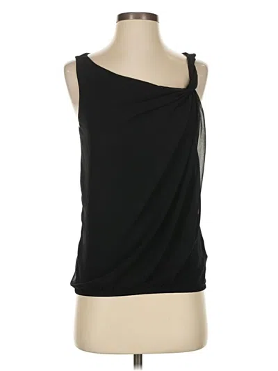 Pre-owned Express Tank Top Black One Shoulder Neckline Tops