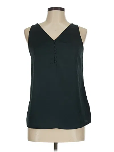 Pre-owned Express Tank Top Black Open Neckline Tops