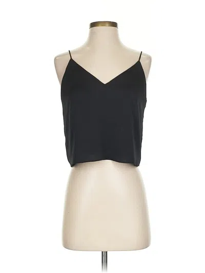 Pre-owned Express Tank Top Black Strapless Neckline Tops