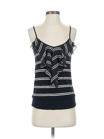 Pre-owned Express Tank Top Black Strapless Neckline Tops