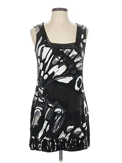 Pre-owned Express Tank Top Black Strapless Neckline Tops