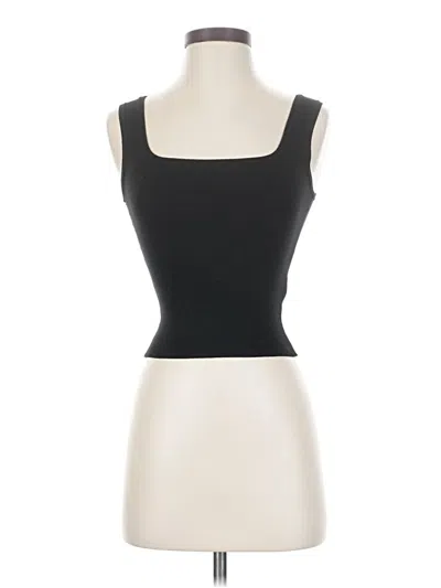 Pre-owned Express Tank Top Black Strapless Neckline Tops
