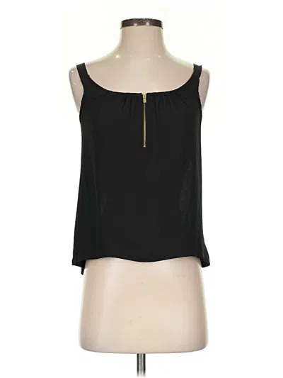 Pre-owned Express Tank Top Black Strapless Neckline Tops
