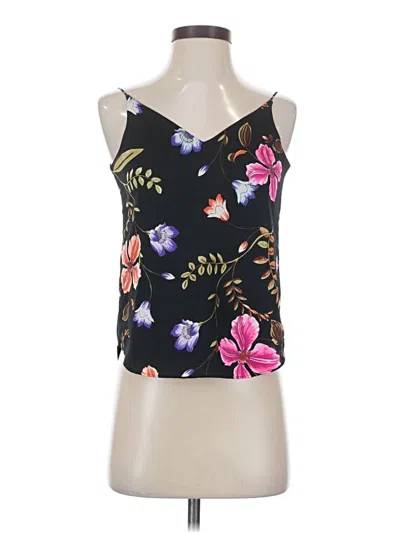 Pre-owned Express Tank Top Black Strapless Neckline Tops