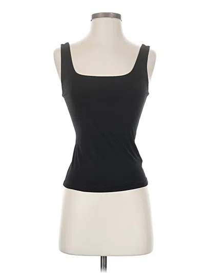 Pre-owned Express Tank Top Black Strapless Neckline Tops