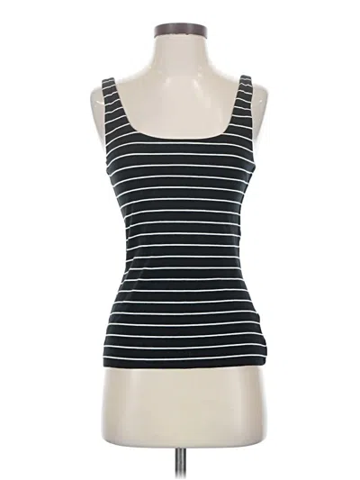 Pre-owned Express Tank Top Black Strapless Neckline Tops