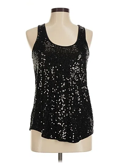 Pre-owned Express Tank Top Black Strapless Neckline Tops