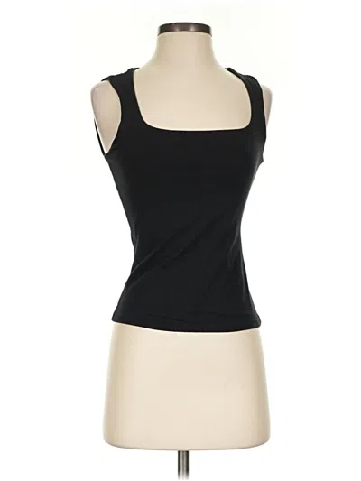 Pre-owned Express Tank Top Black Strapless Neckline Tops
