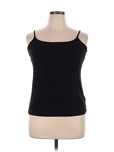 Pre-owned Express Tank Top Black Strapless Neckline Tops