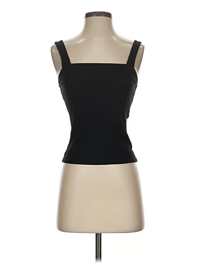 Pre-owned Express Tank Top Black Strapless Neckline Tops