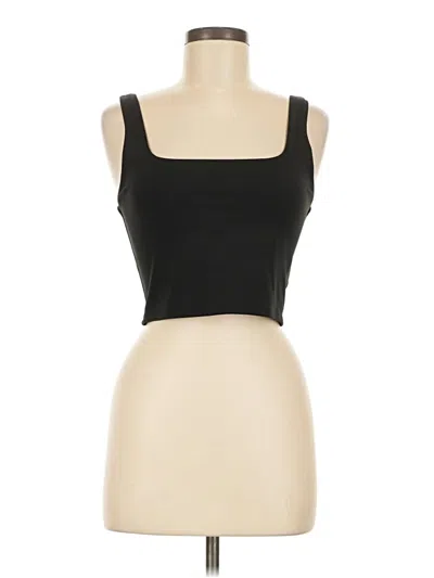 Pre-owned Express Tank Top Black Strapless Neckline Tops