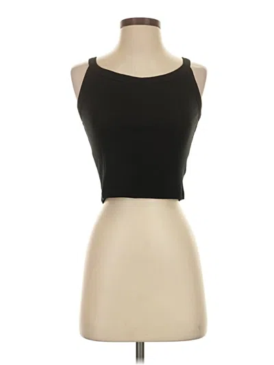 Pre-owned Express Tank Top Black Strapless Neckline Tops