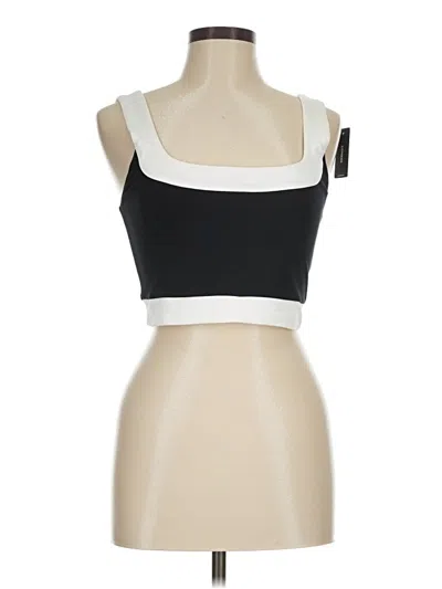 Pre-owned Express Tank Top Black Strapless Neckline Tops
